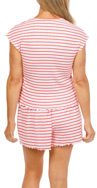 Thumbnail 4: LOFT Women's 2 Pc Pajama Shorts Set 