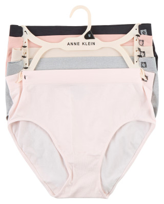 Thumbnail 1: ANNE KLEIN 5 Pk Seamless Brief Panties 