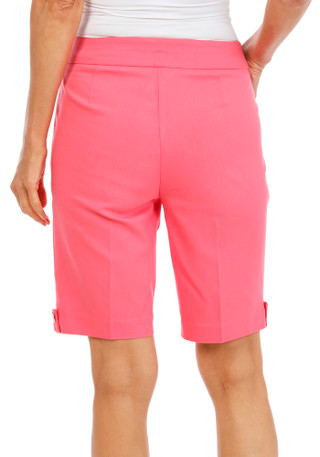 Thumbnail 3: Coral Bay Petite Gold Shell Hem Bermuda Shorts 