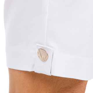 Thumbnail 2: Coral Bay Petite Gold Shell Hem Bermuda Shorts 