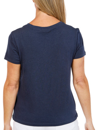 Thumbnail 2: C&C California Women's Short Sleeve Celestial Graphic Tee 