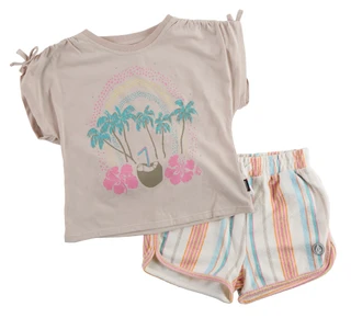 Thumbnail 1: Bmagical by Btween Big Girls 2 Pc Print Pajama Shorts Set 
