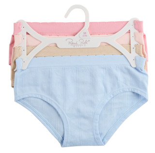 Thumbnail 1: Rene Rofe Girls 4 Pk Seamless Hipster Panties Set 