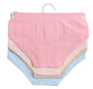 Thumbnail 2: Rene Rofe Girls 4 Pk Seamless Hipster Panties Set 