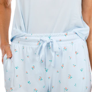 Thumbnail 9: JACLYN Women's 3 Pc Pajama Shorts Set 