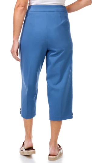 Thumbnail 2: Coral Bay Plus Mother Of Pearl Hem Capris 
