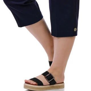 Thumbnail 3: Coral Bay Plus Mother Of Pearl Hem Capris 