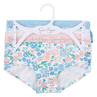 Thumbnail 1: Jessica Simpson Big Girls 4 Pk Seamless Hipster Panties 