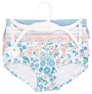 Thumbnail 2: Jessica Simpson Big Girls 4 Pk Seamless Hipster Panties 
