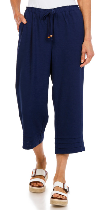 Thumbnail 1: Soho Petite Pleated Hem Culottes 