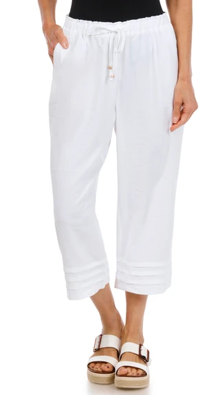 Thumbnail 1: Soho Petite Pleated Hem Culottes 