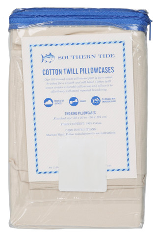 Thumbnail 4: Southern Tide 2-Pack Cotton Twill Pillowcases 