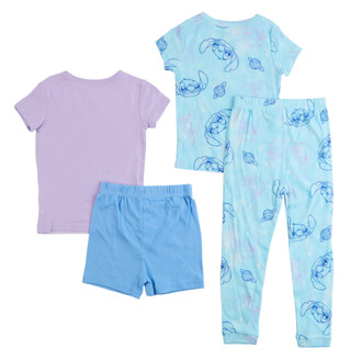 Thumbnail 2: Disney Big Girls 4 Pc Character Cotton Pajamas 
