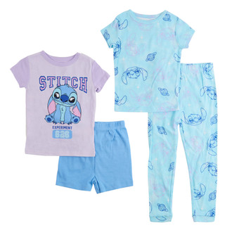 Thumbnail 1: Disney Big Girls 4 Pc Character Cotton Pajamas 