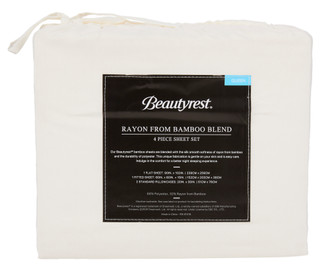 Thumbnail 4: Beautyrest 4-Piece Bamboo Sheets Set 