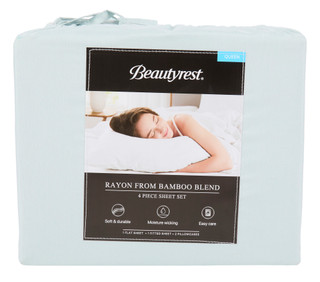 Thumbnail 1: Beautyrest 4-Piece Bamboo Sheets Set 