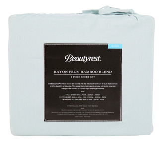 Thumbnail 3: Beautyrest 4-Piece Bamboo Sheets Set 