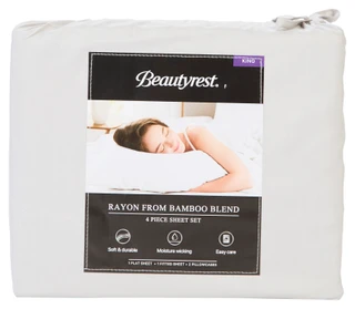 Thumbnail 1: Beautyrest 4-Piece Bamboo Sheets Set 