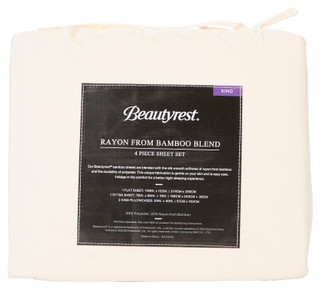 Thumbnail 6: Beautyrest 4-Piece Bamboo Sheets Set 