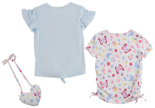 Thumbnail 2: B TWEEN Little Girls 2 Pk Butterfly Tees 