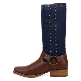 Thumbnail 6: Dingo Men's True Blue Leather Boots 