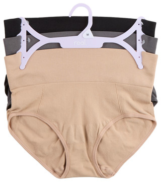 Thumbnail 1: Real Women's 3 Pk Shaping Briefs 