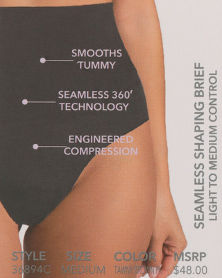 Thumbnail 2: Real Women's 3 Pk Shaping Briefs 