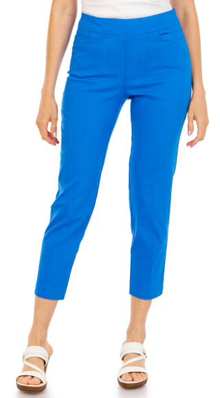 Thumbnail 1: Zac & Rachel Women's Pull-On Slim Ankle Pants 