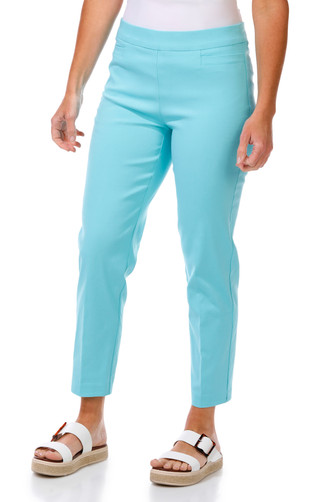 Thumbnail 1: Zac & Rachel Women's Pull-On Slim Ankle Pants 