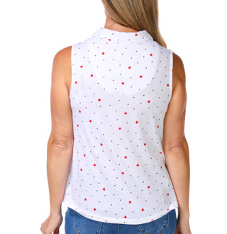 Thumbnail 3: Emily Daniels Women's Sleeveless Polo Top 