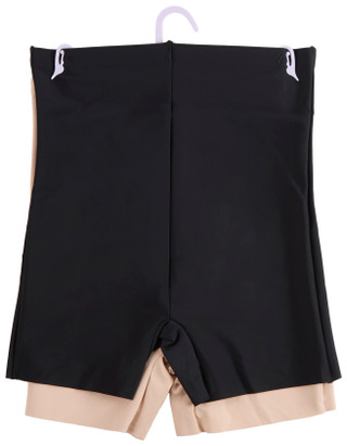 Thumbnail 2: Real Women's 2 Pk Scuba Shaping Shorts 