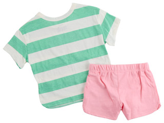Thumbnail 3: Disney Little Girls 2 Pc Graphic Top & Shorts Set 