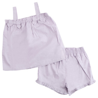 Thumbnail 1: PL KIDS Toddler Girls 2 Pc Cotton Top & Shorts Set 