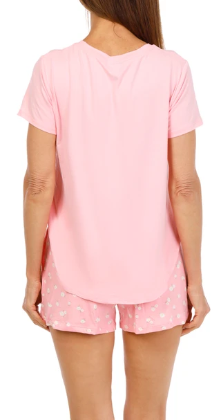 Thumbnail 3: JACLYN Women's 3 Pc Pajama Shorts Set 