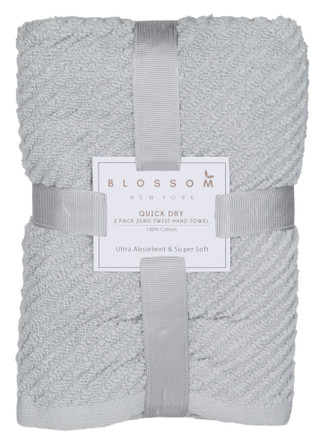 Thumbnail 1: Blossom New York  2 Pk Quick Dry Hand Towels  