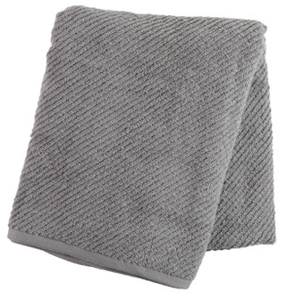 Thumbnail 1: Blossom New York  30x54 Solid Ribbed Bath Towel  