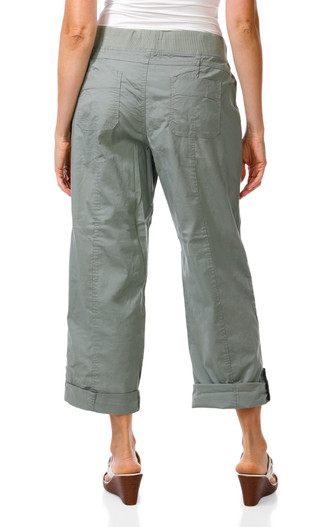 Thumbnail 3: Dash Women's Solid Knit Waist Pants  