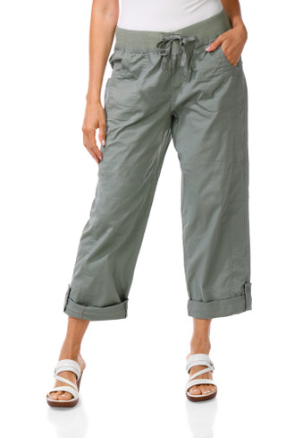 Thumbnail 1: Dash Women's Solid Knit Waist Pants  