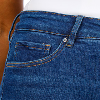Thumbnail 3: Royalty For ME Women's Plus Wide Leg Denim Capris  