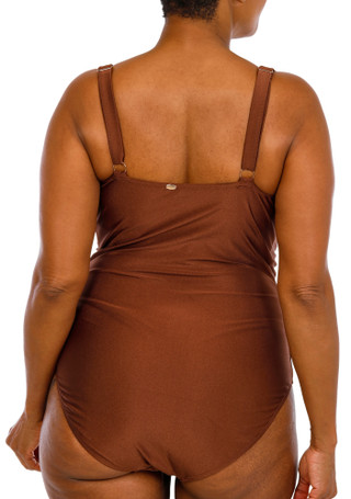Thumbnail 2: Betsey Johnson Women's Plus One Piece Swimsuit  