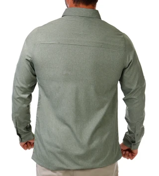 Thumbnail 2: COSTA Men's Performance Technical Button Down Long Sleeve Shirt 