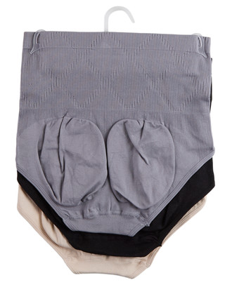 Thumbnail 1: Nautica Women's 3 Pk Seamless Shaping Briefs Set 