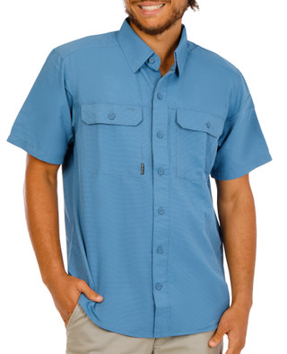 Thumbnail 1: Dri Duck Men's Short Sleeve Button Down Shirt 