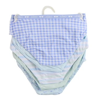 Thumbnail 2: Aeropostale Girls 5 Pk Print Brief Panties Set 