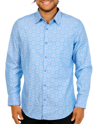 Thumbnail 1: ROBERT GRAHAM Men's Long Sleeve Stellman Shirt 