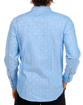 Thumbnail 3: ROBERT GRAHAM Men's Long Sleeve Stellman Shirt 