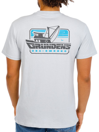 Thumbnail 1: GRUNDENS Men's Commercial Boat T-Shirt 