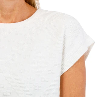 Thumbnail 2: FLAG & ANTHEM Womens Short Sleeve Southwest Sweater Tee 