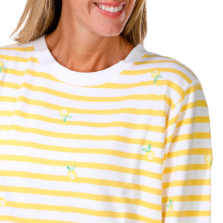 Thumbnail 2: LILLY PULITZER Women's Embroidered Stripe Sweater 