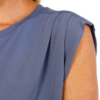 Thumbnail 3: FLAG & ANTHEM Womens Sleeveless Pleated Crew Neck Top 